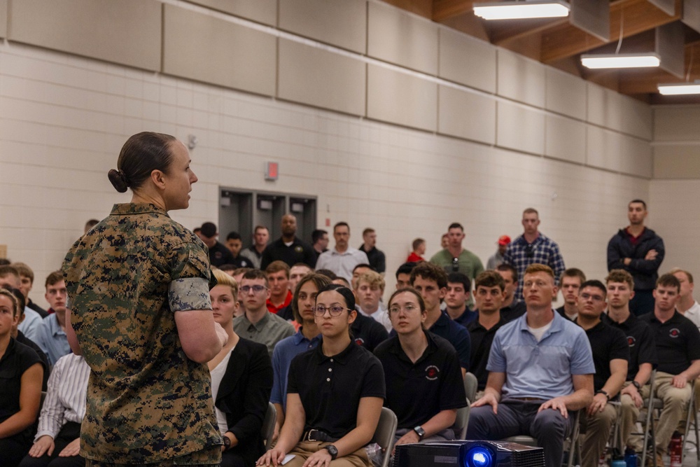 9th Marine Corps District Mini Officer Candidate School Day Three