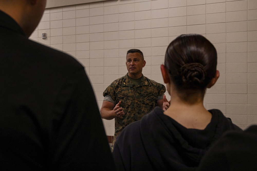 9th Marine Corps District Mini Officer Candidate School Day Three