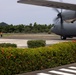 U.S. service members land at Basco airport