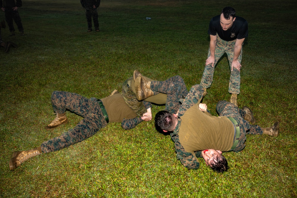 MRF-D 24.3: Australian Army soldiers join U.S. Marines for MCMAP