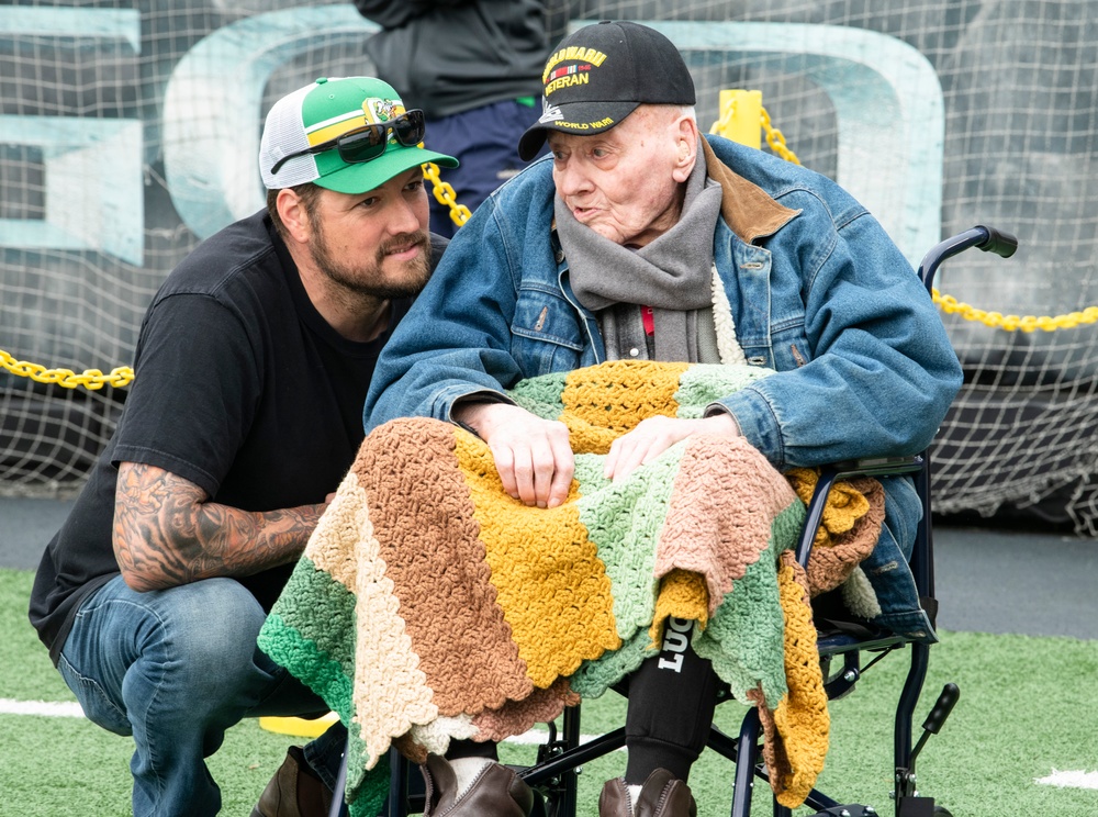 Oregon National Guard supports the University of Oregon Spring Football Game