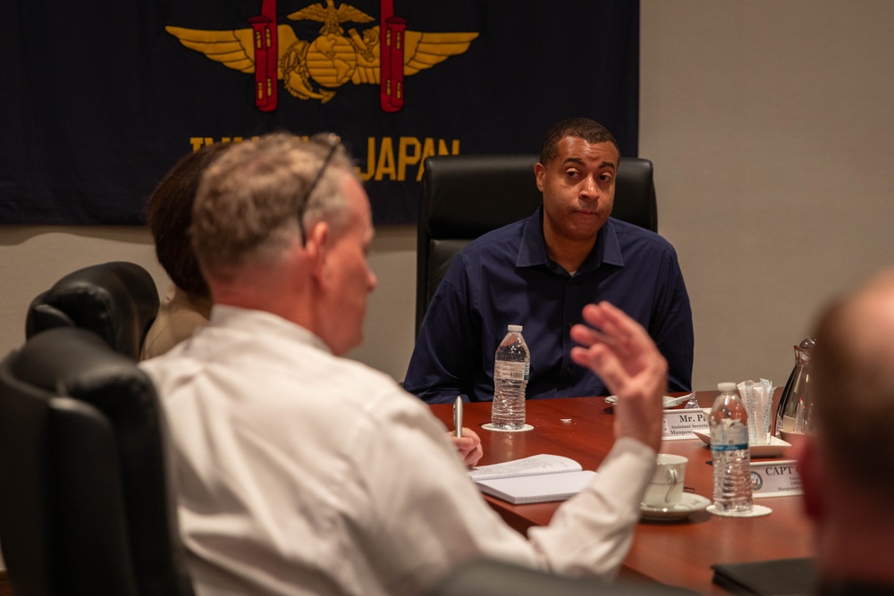 Franklin Parker Visits MCAS Iwakuni