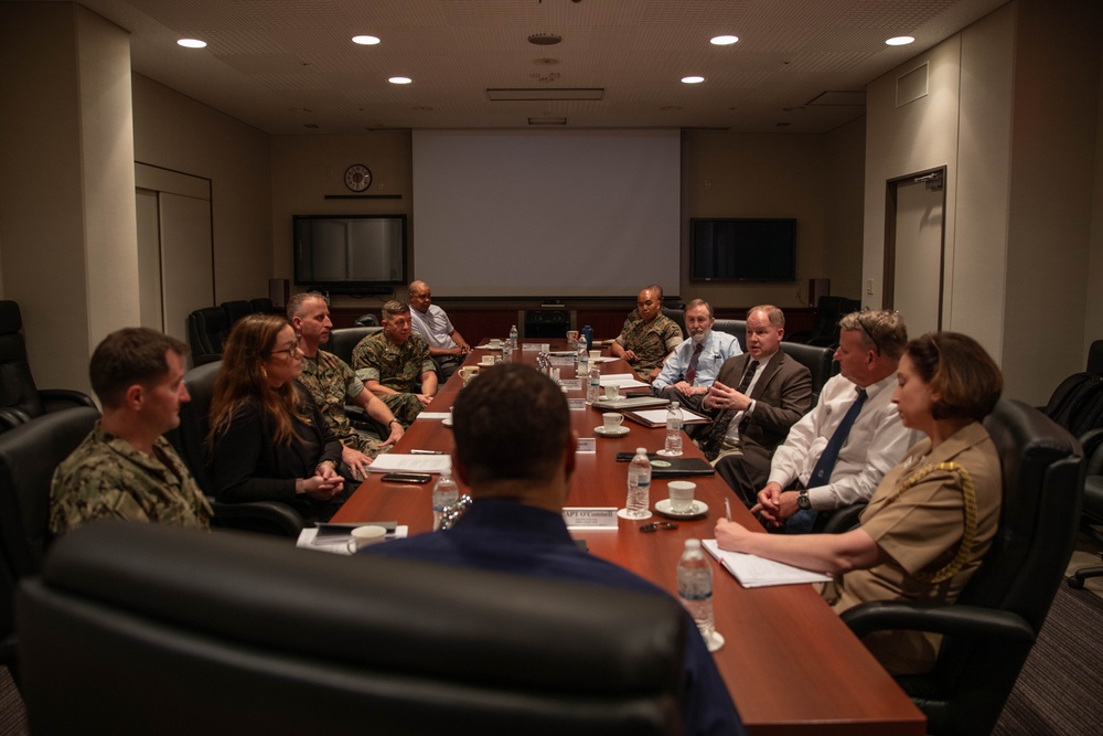 Franklin Parker Visits MCAS Iwakuni