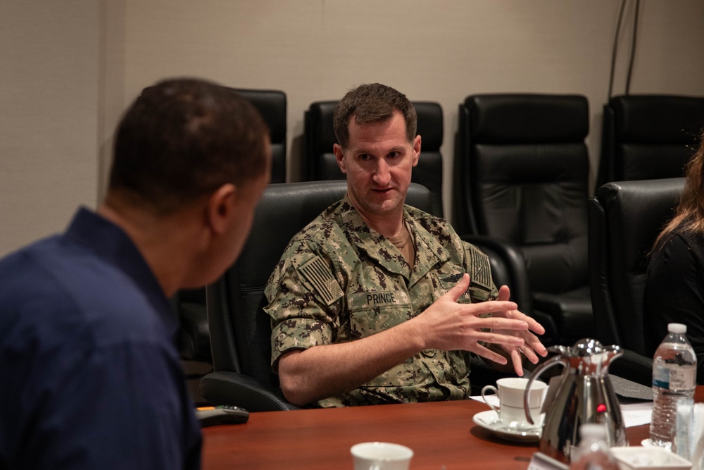 Franklin Parker Visits MCAS Iwakuni