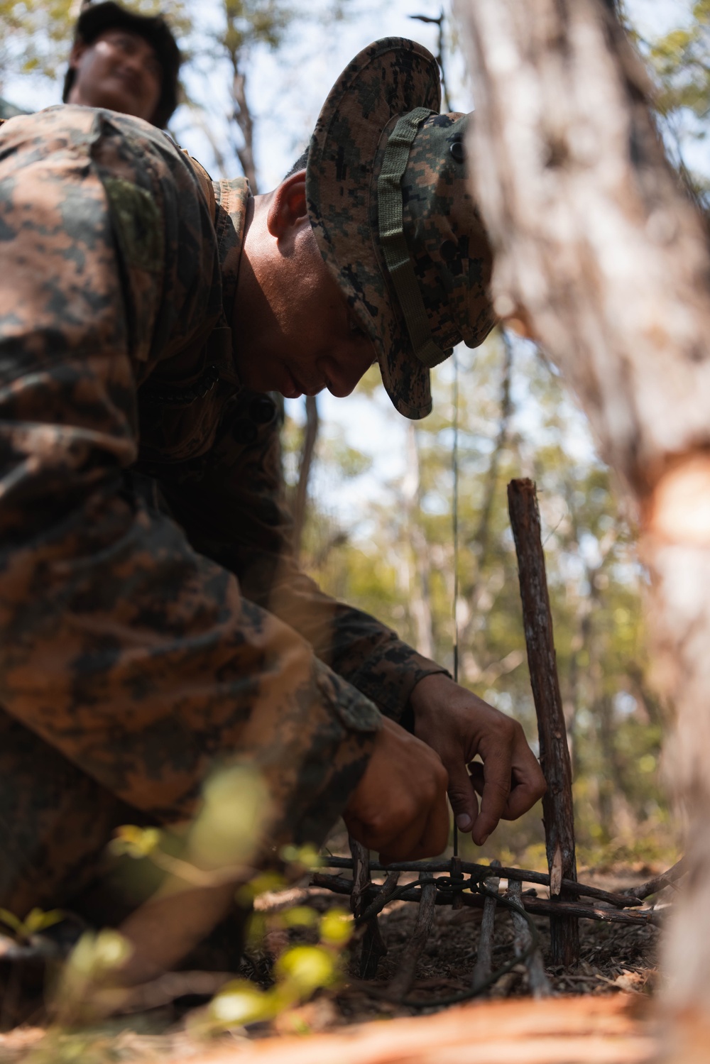 Balikatan 24: 3rd LCT attends bilateral jungle survival class with PMC