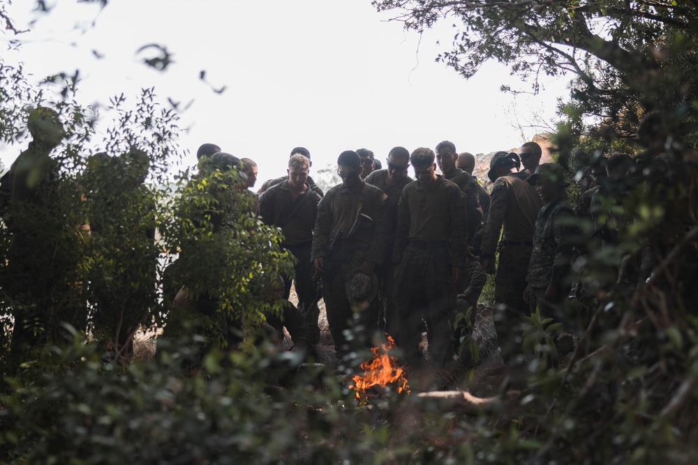 Balikatan 24: 3rd LCT attends bilateral jungle survival class with PMC