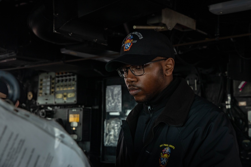 USS Paul Ignatius (DDG 117) Passes Through the Skagerrak Strait