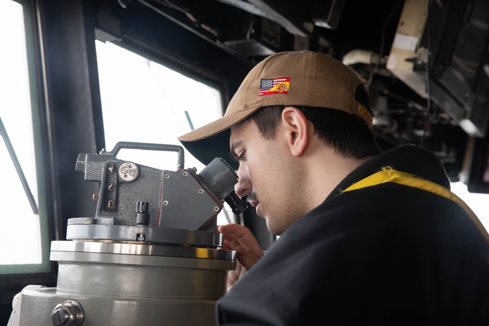 USS Paul Ignatius (DDG 117) Passes Through the Skagerrak Strait