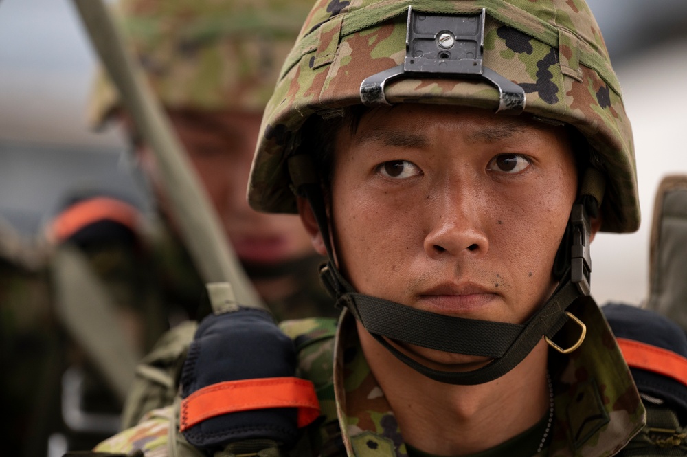 36th AS, JGSDF gear up for airdrop training