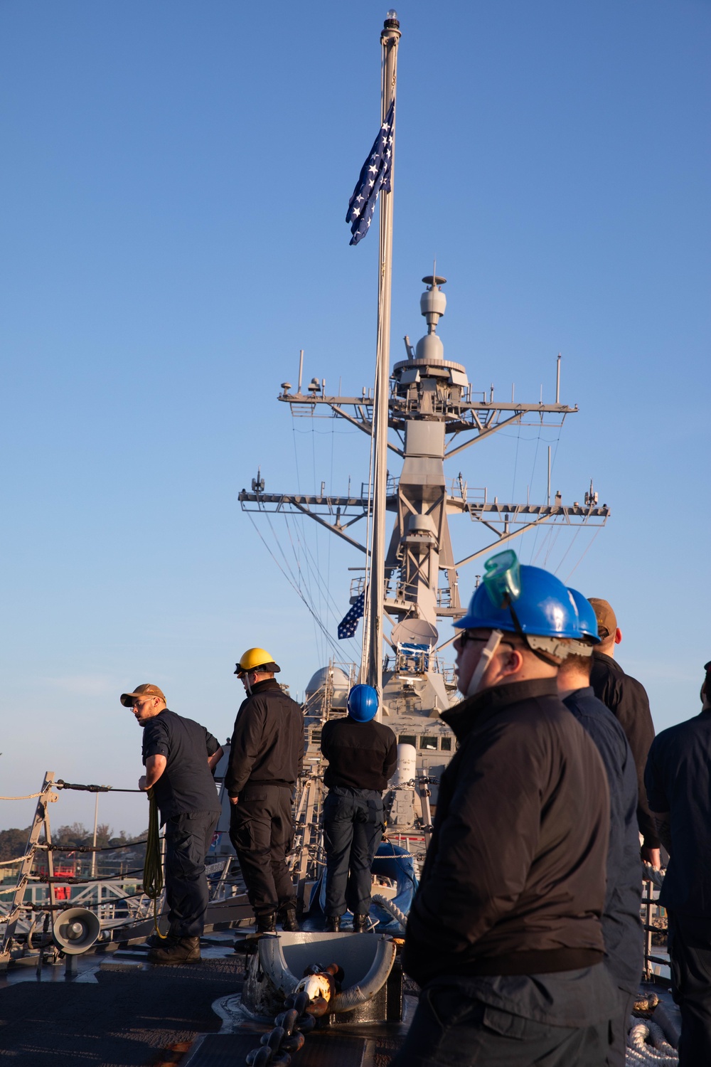 USS Paul Ignatius (DDG 117) Rota Sea and Anchor