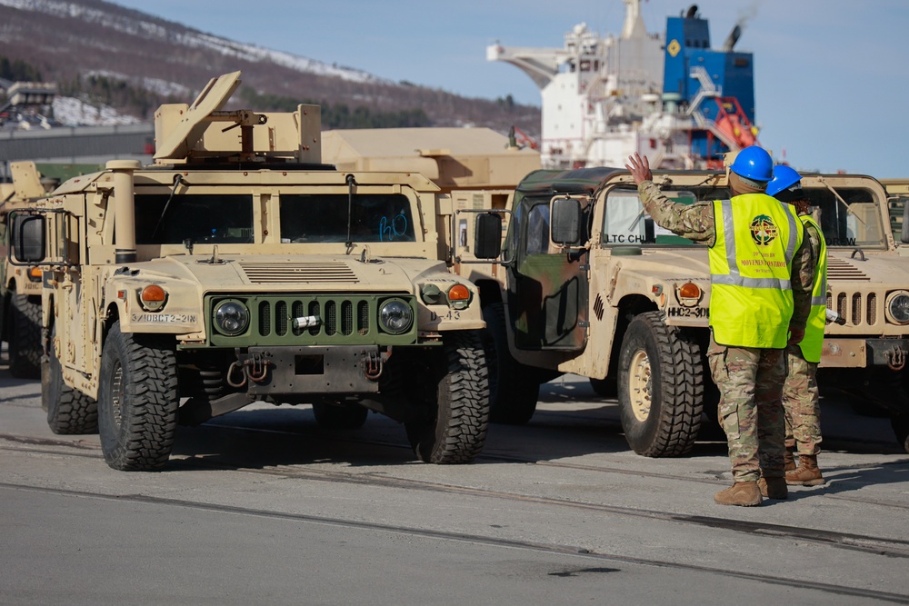 21st Theater Sustainment Command begins joint onward movement mission with 10th Mountain Division