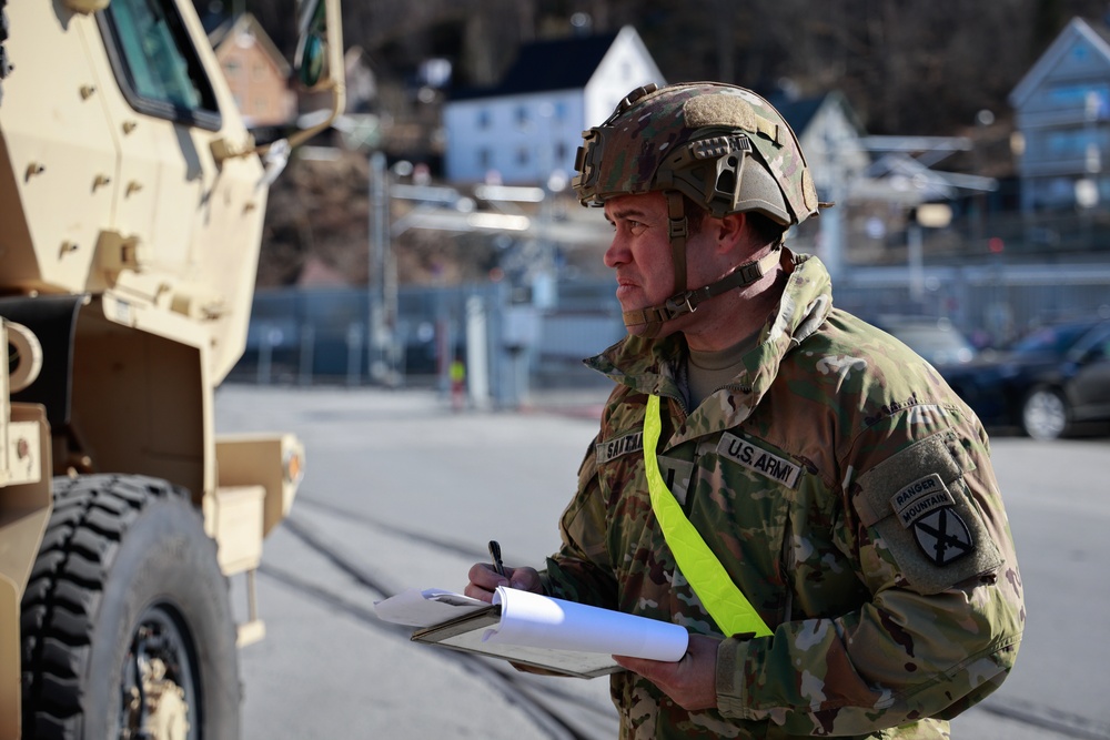 21st Theater Sustainment Command begins joint onward movement mission with 10th Mountain Division