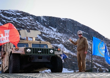 U.S. Navy Seabees join forces with the U.S. Army and Norway for bridge construction