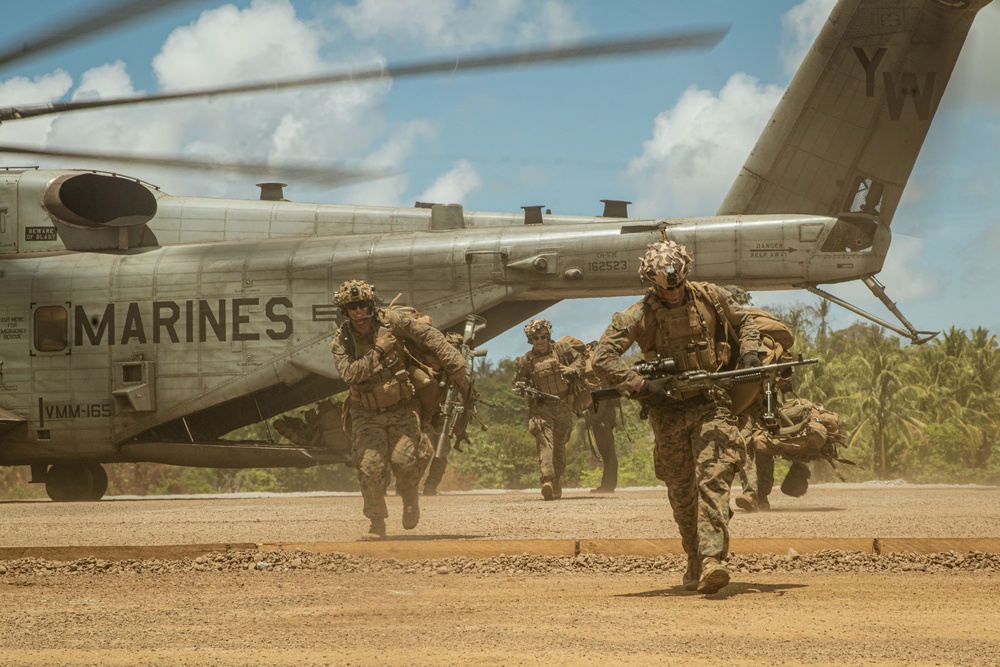 Balikatan 24: U.S., Philippine Marines Secure Key Terrain on Balabac Island