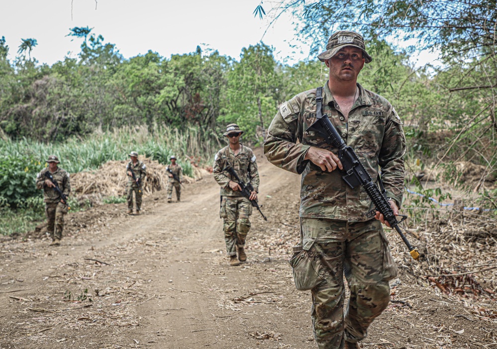 Balikatan 24: Jungle Operations Training Course students conduct jungle survival classes and practical exercises