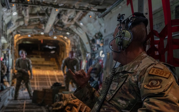 75th EAS tactical airlift mission