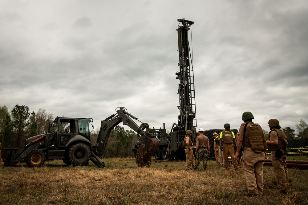 Naval Construction Battalion 14 Water Well and Mineral Processing