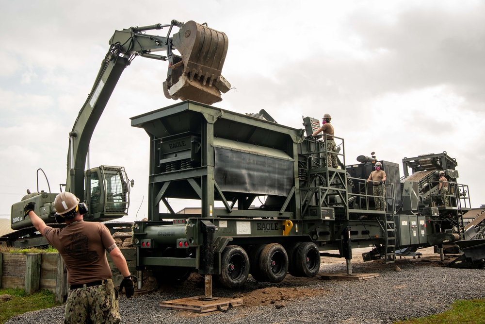 Naval Construction Battalion 14 Water Well and Mineral Processing