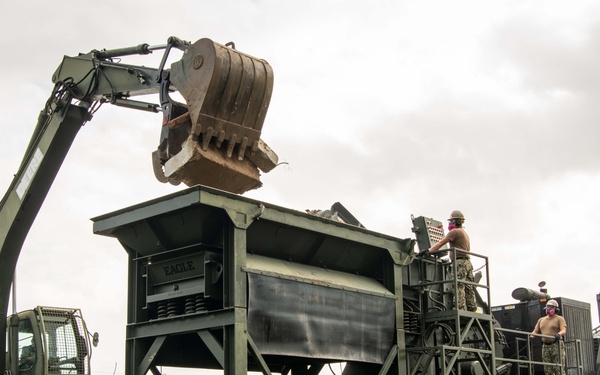 Naval Construction Battalion 14 Water Well and Mineral Processing