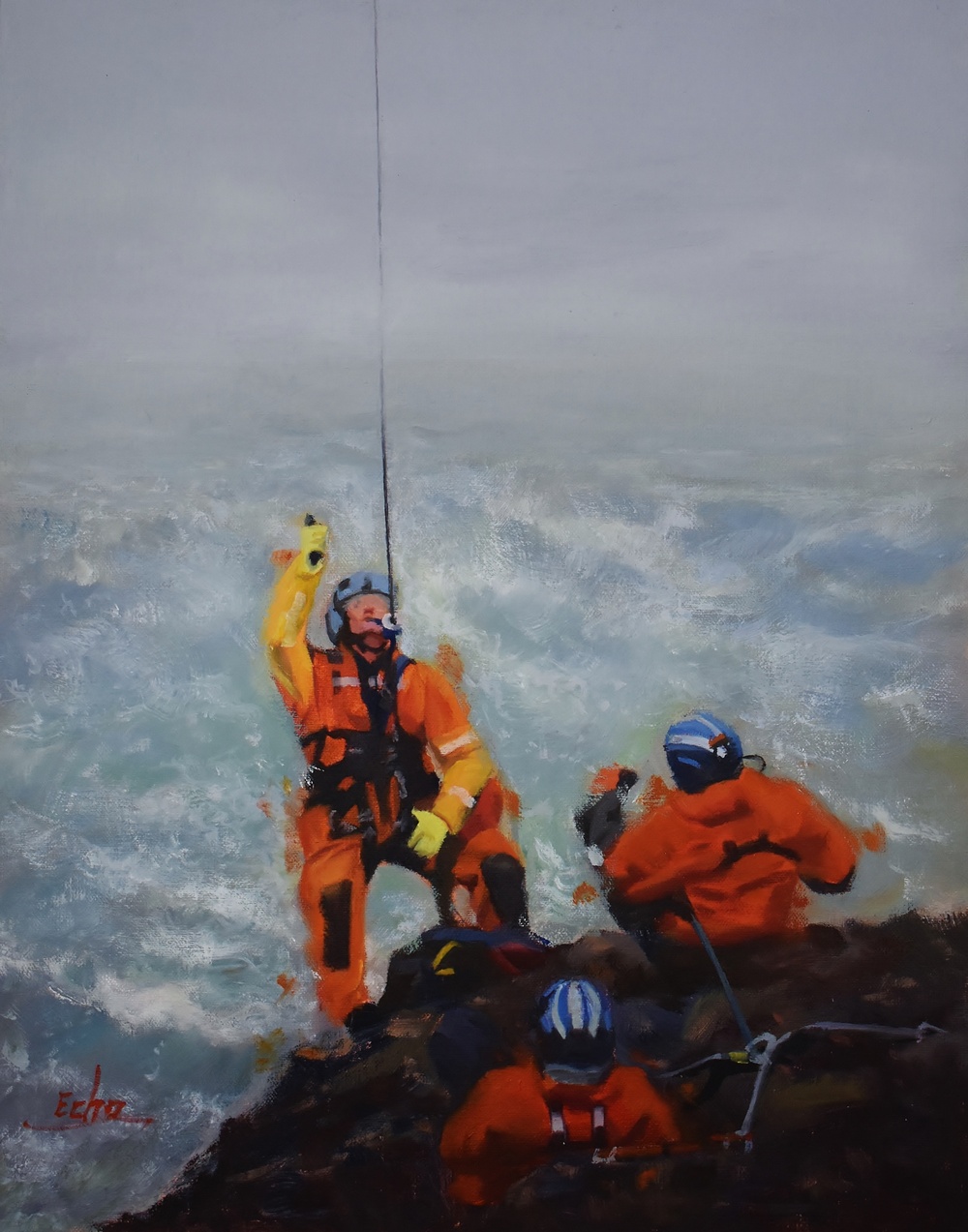 DVIDS - Images - US Coast Guard Art Program 2024 Collection, Ob ID ...