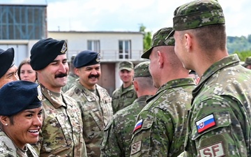 435th AGOW Air Advisors train Slovak Forces, strengthen NATO airfield security capabilities