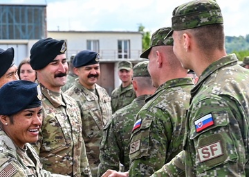 435th AGOW Air Advisors train Slovak Forces, strengthen NATO airfield security capabilities