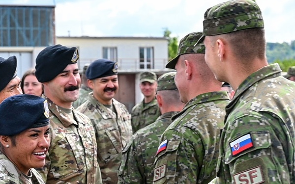 435th AGOW Air Advisors Train Slovak Forces, Strengthen NATO Airfield Security Capabilities
