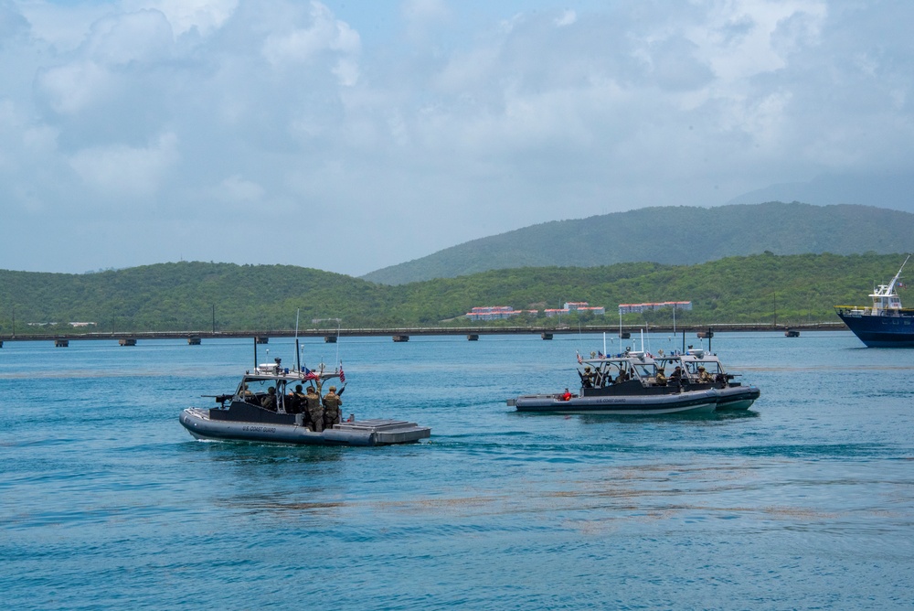 Coast Guard Reserve Conducts Exercise Poseidon's Domain