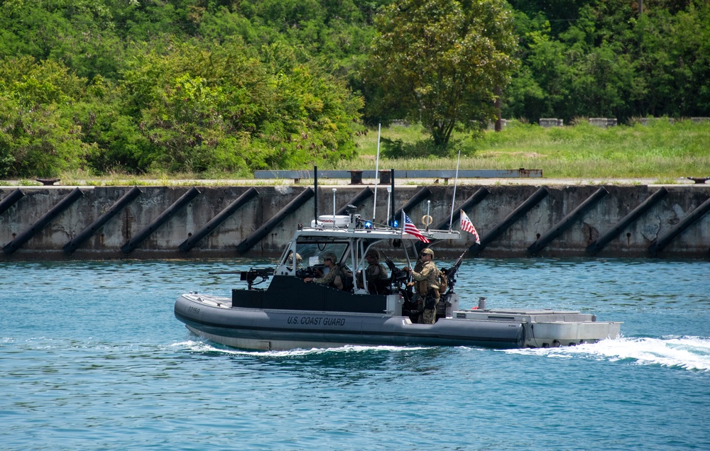 Coast Guard Reserve Conducts Exercise Poseidon's Domain