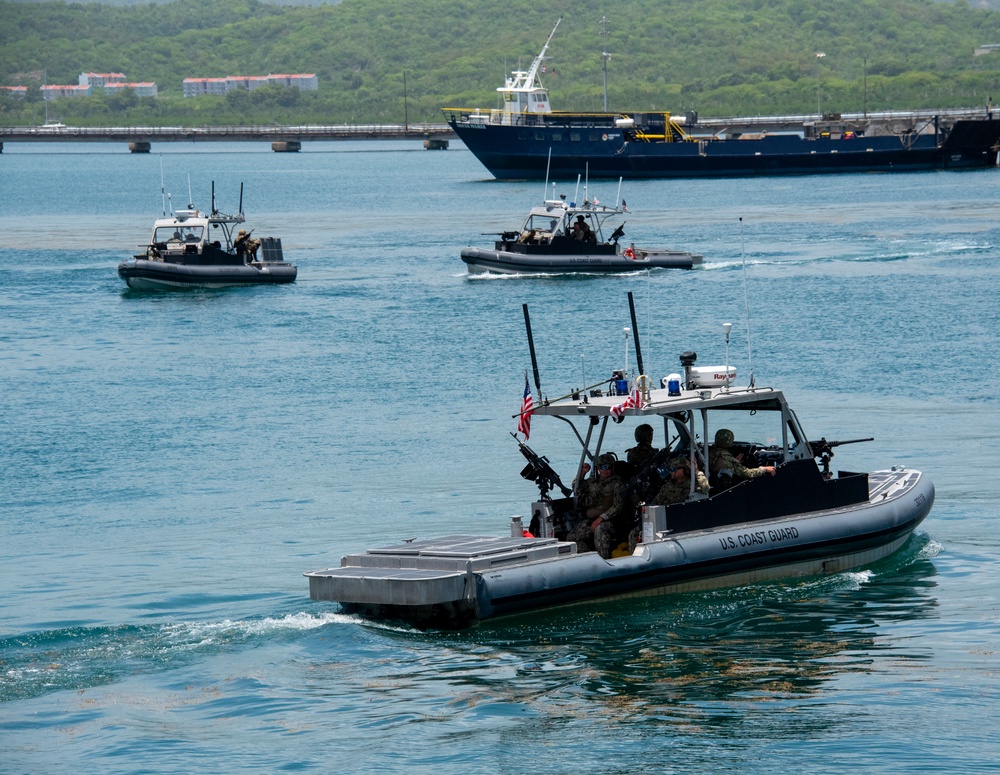 Coast Guard Reserve Conducts Exercise Poseidon's Domain