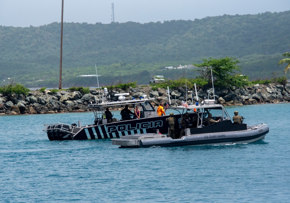 Coast Guard Reserve Conducts Exercise Poseidon's Domain