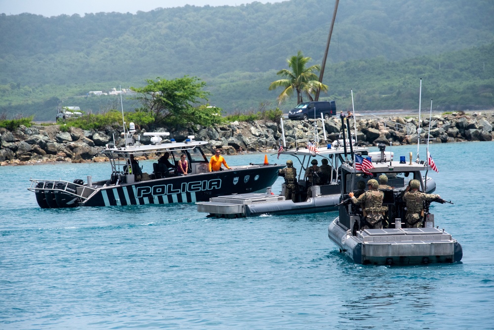 Coast Guard Reserve Conducts Exercise Poseidon's Domain