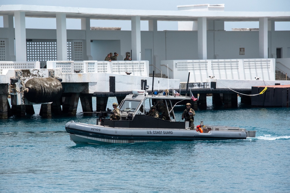 Coast Guard Reserve Conducts Exercise Poseidon's Domain