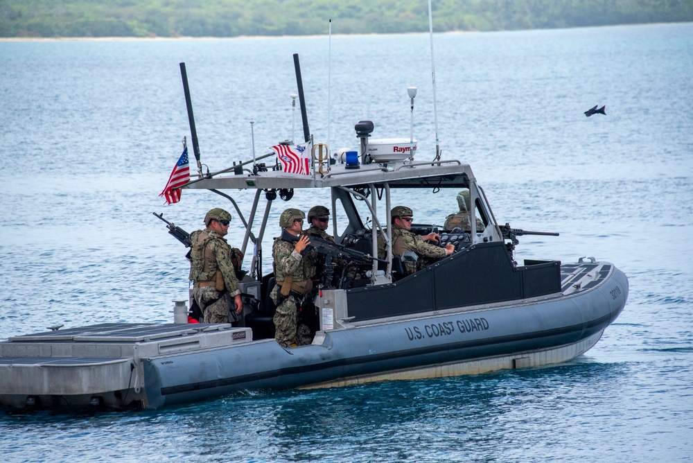 Coast Guard Reserve Conducts Exercise Poseidon's Domain