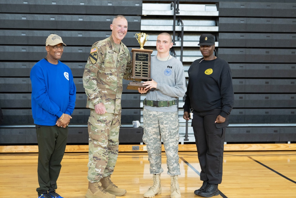 Tri-state cadets compete at Fort Knox Challenge