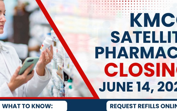 86th Medical Group to close KMCC pharmacy