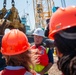 Unified Command conducts media tour of Chesapeake 1000 and hydraulic wreckage claw