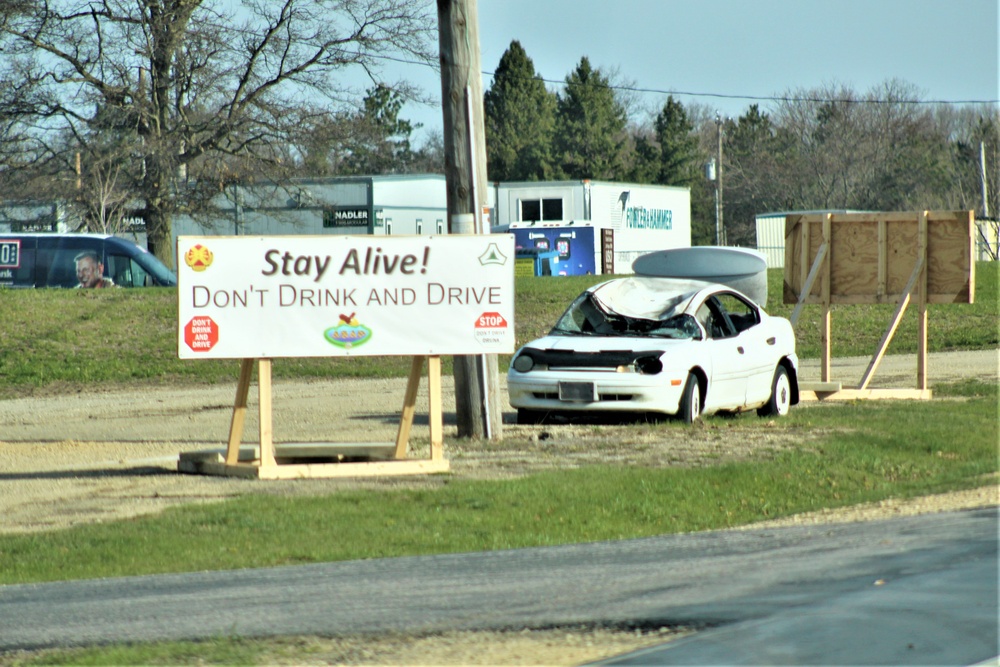 Fort McCoy observes Alcohol Awareness Month with special display during April 2024