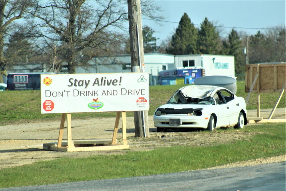 Fort McCoy observes Alcohol Awareness Month with special display during April 2024