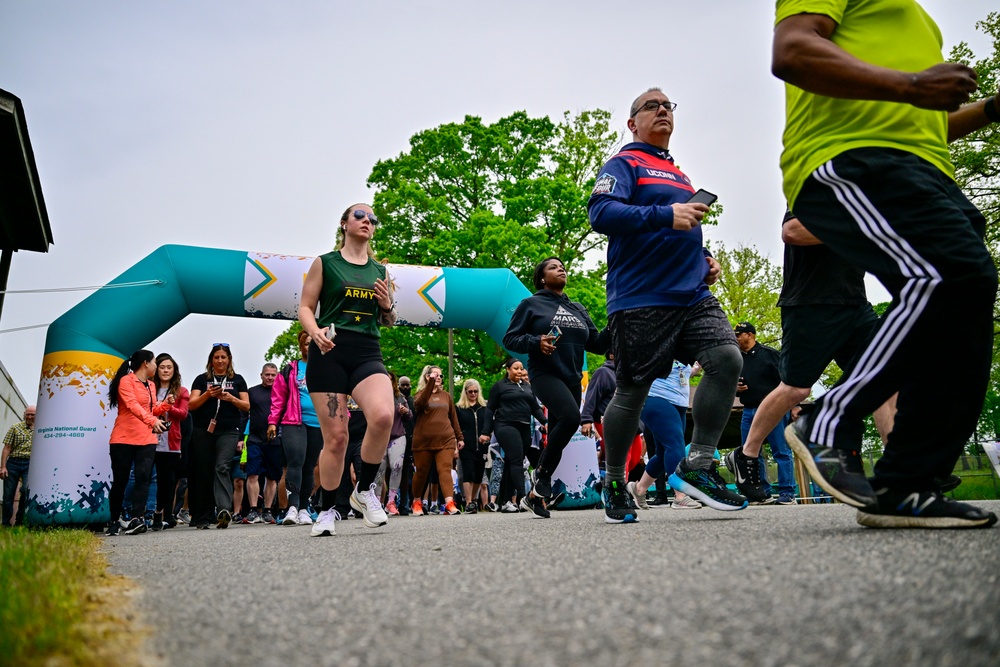 Sexual Assault Awareness and Prevention Month 5K event on DSC Richmond