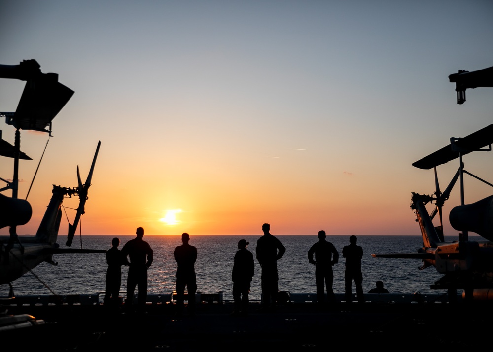 USS WASP Amphibious Ready Group Participates in Integrated Training