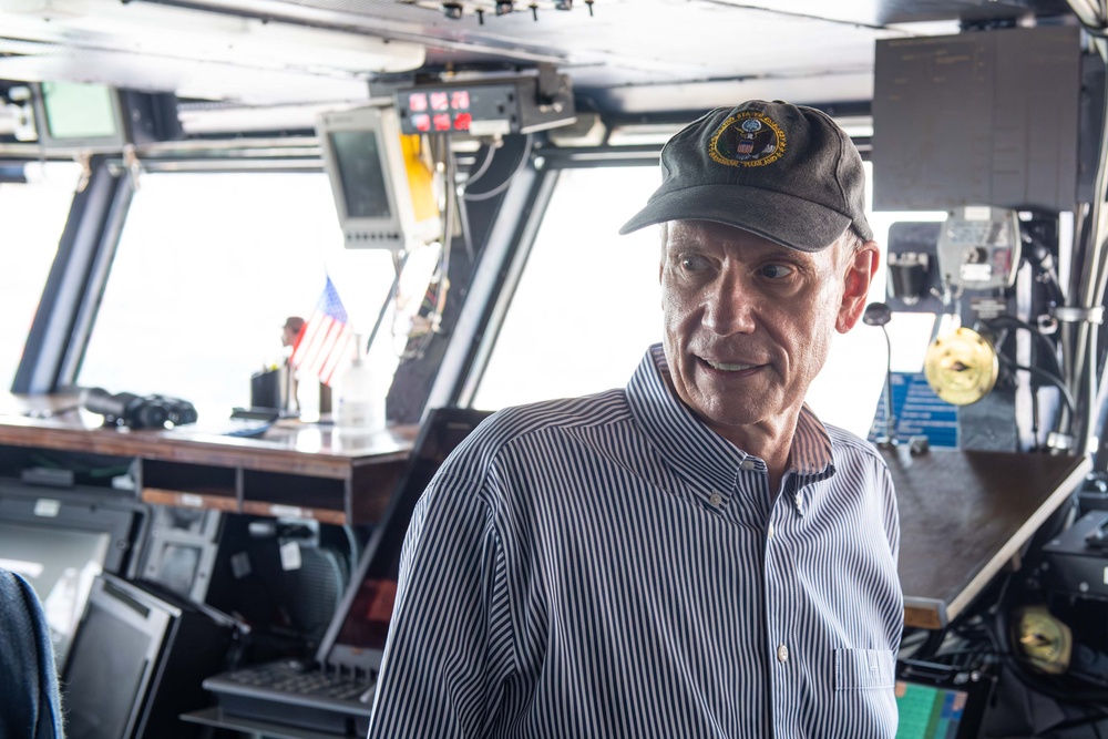 U.S. Ambassador to Thailand Tours Theodore Roosevelt