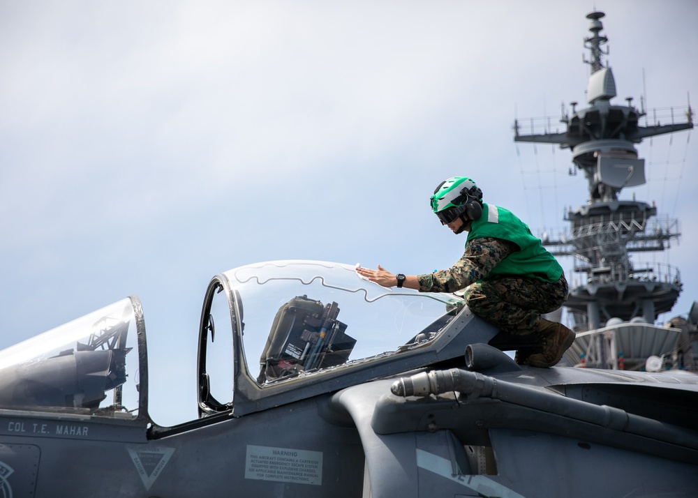 USS WASP Amphibious Ready Group Participates in Integrated Training