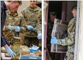 Grad Students And Army Civil Affairs Soldiers Partner To Improve Artifact Preservation Techniques