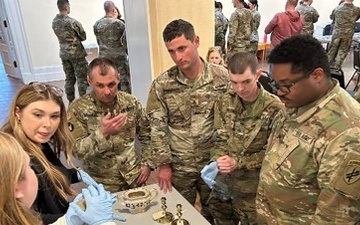 And Army Civil Affairs Soldiers Partner To Improve Artifact Preservation Techniques