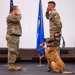 FFarah, military working dog, retires after 10 years of dedication to USAF