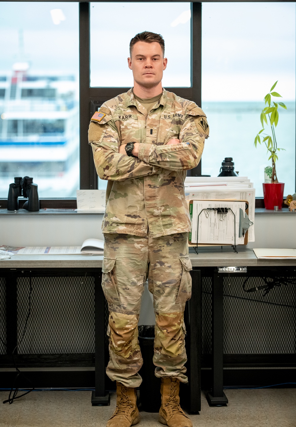 U.S. Army Lieutenant Dylan Karr joins the USACE Buffalo District