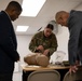 CMSAF 16 and CMSgt Easton visit Wright-Patt
