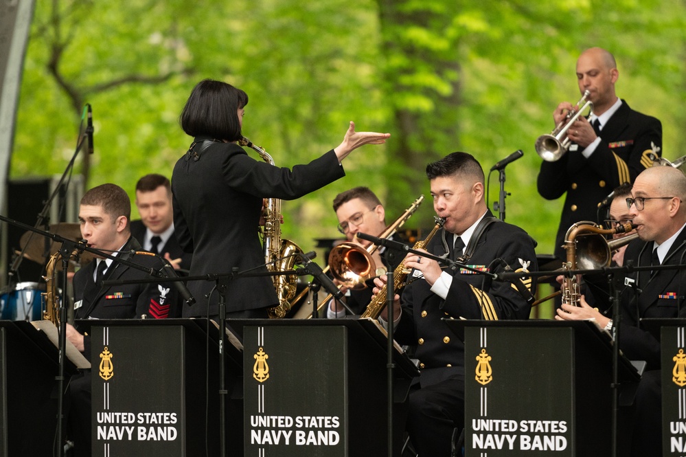 U.S. Navy Band Commodores perform at the Chrysalis at Merriweather Park