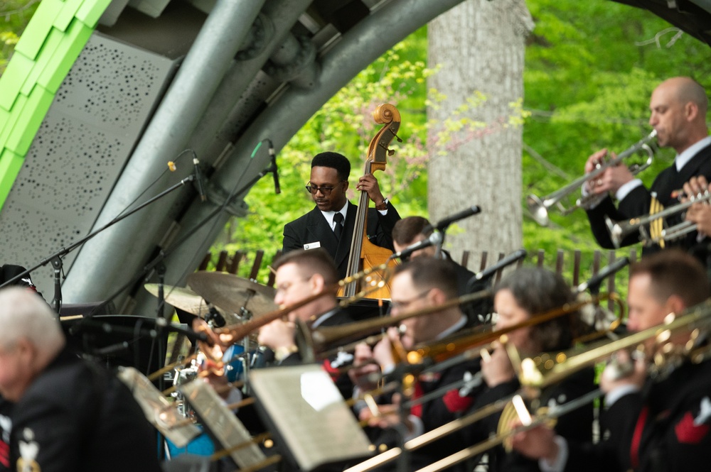 U.S. Navy Band Commodores perform at the Chrysalis at Merriweather Park